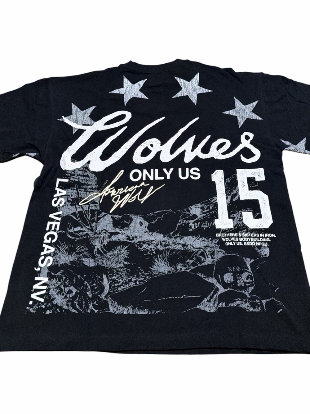 Limited Darc Sport Vegas Wolves Vintage Tee M NWT 113/2000